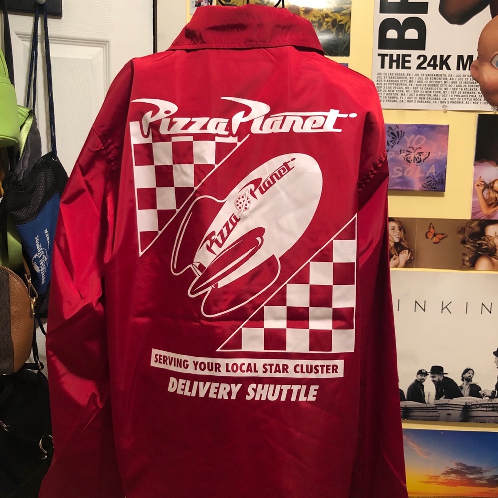 Toy story pizza planet windbreaker